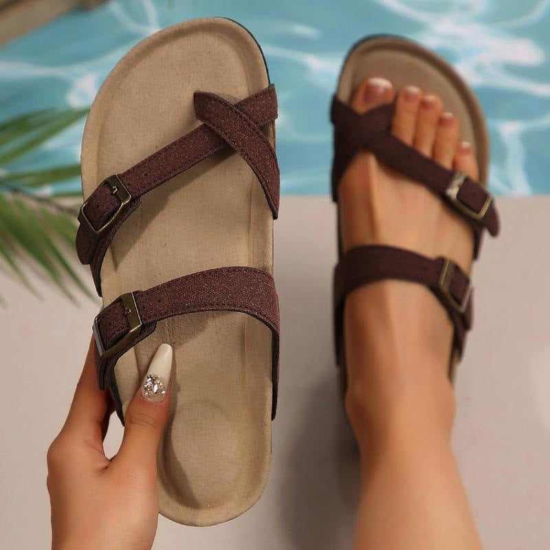 Sienna | Comfort Buckle Strap Sandals