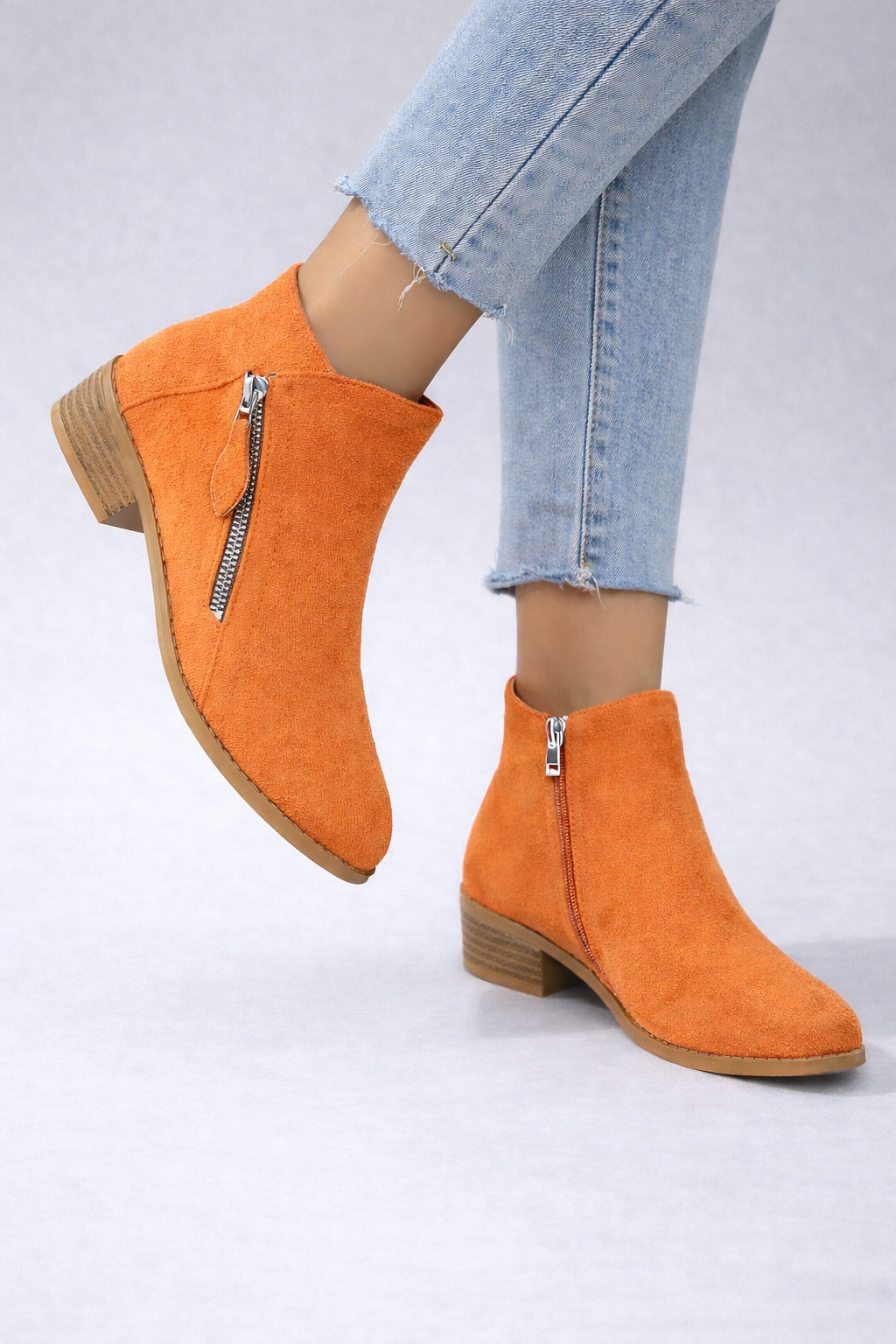 Aria | Orthopedic Zip Ankle Boots