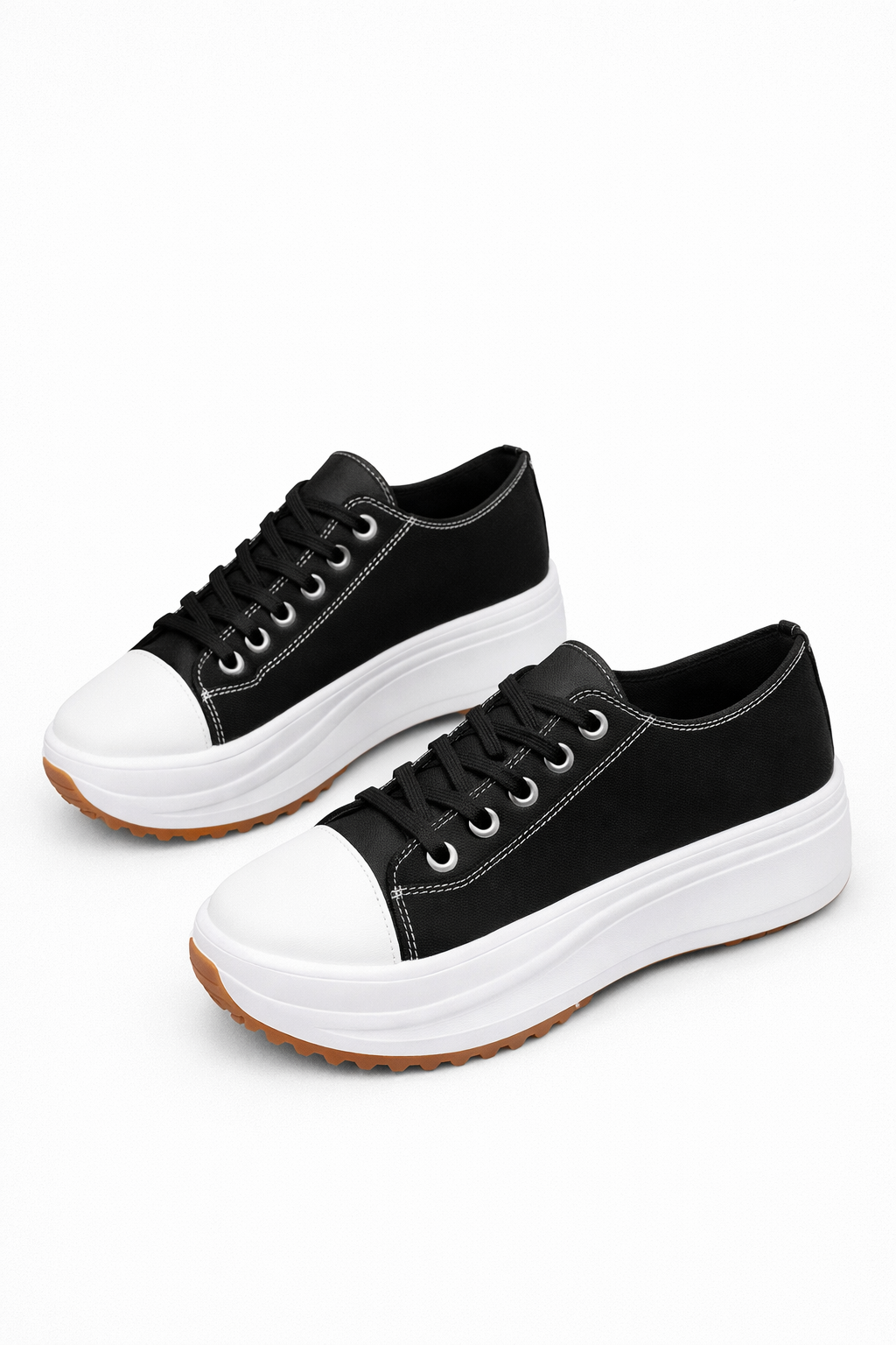 Chloe | Platform Lace-Up Sneakers