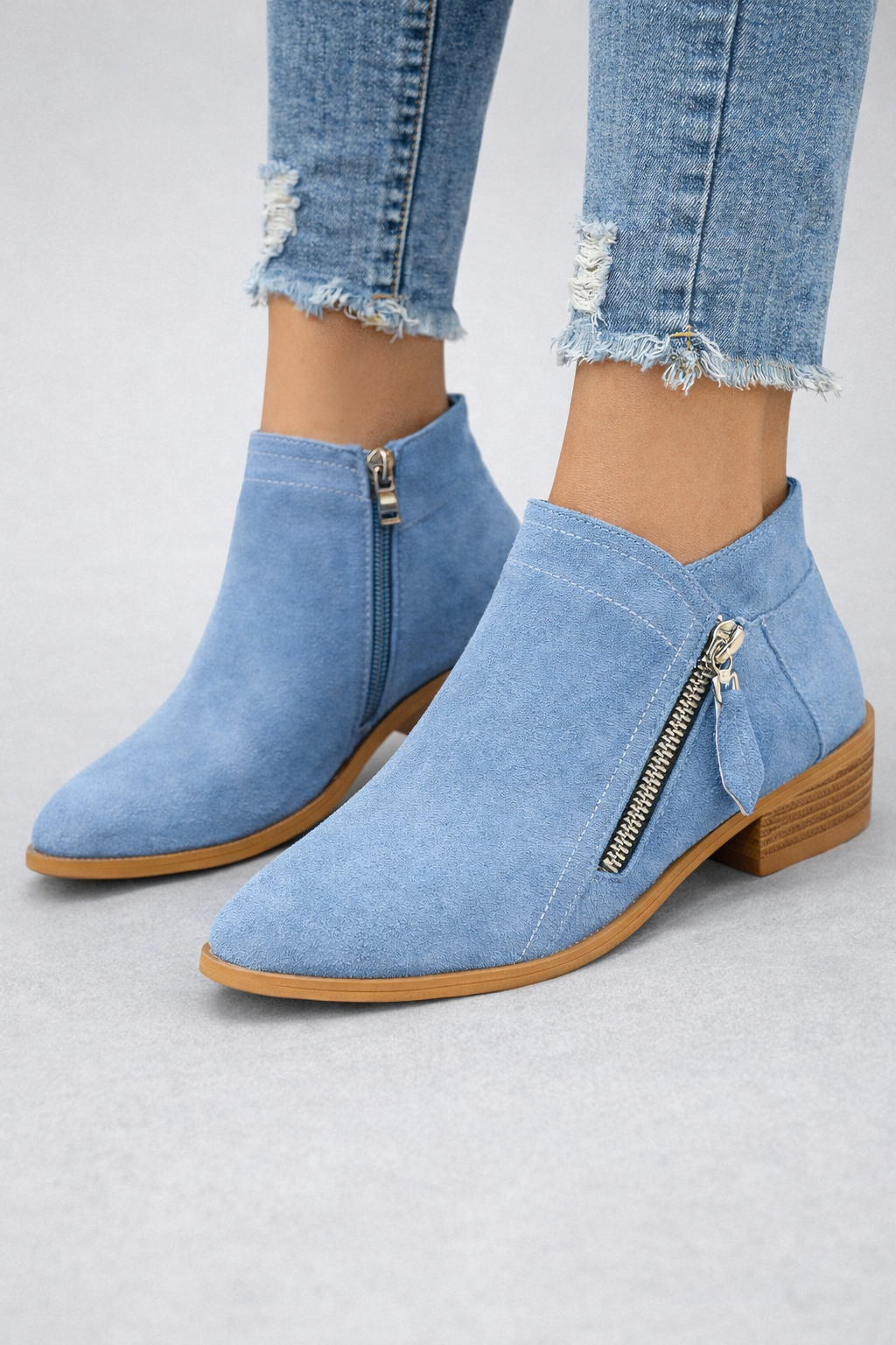 Aria | Orthopedic Zip Ankle Boots