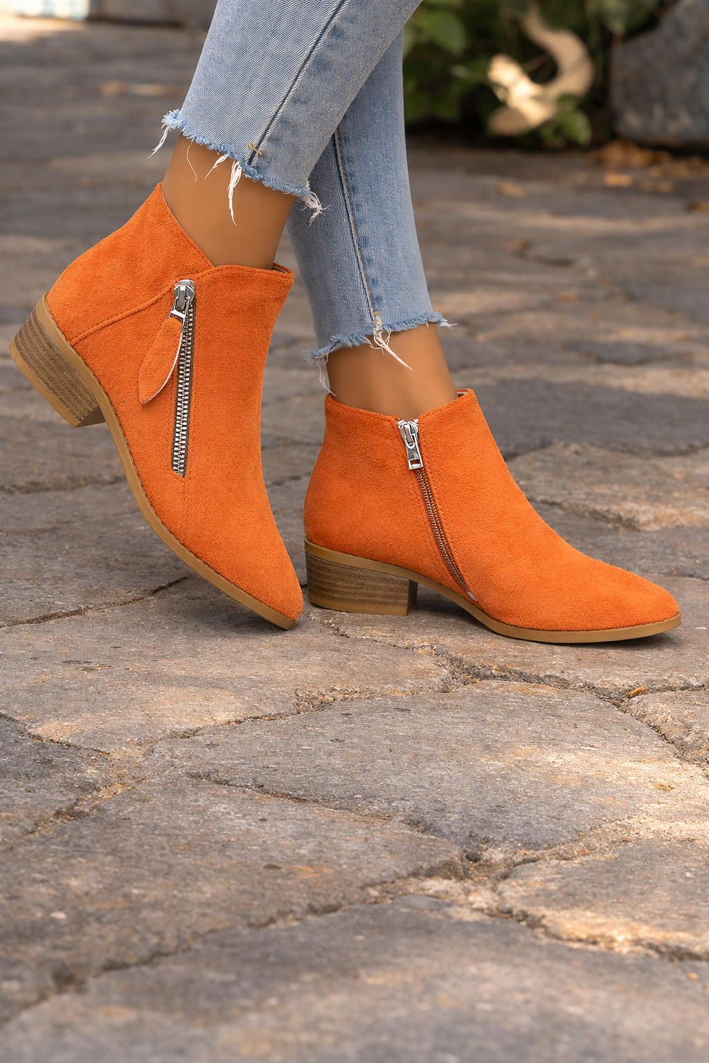 Aria | Orthopedic Zip Ankle Boots