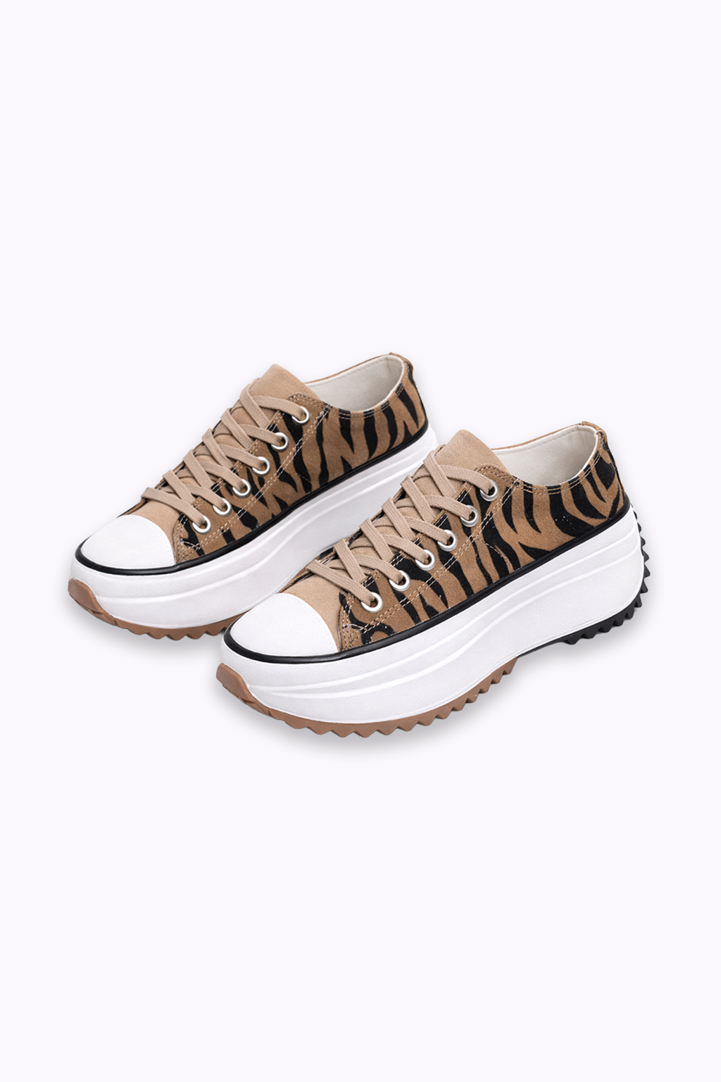 Chloe | Platform Lace-Up Sneakers