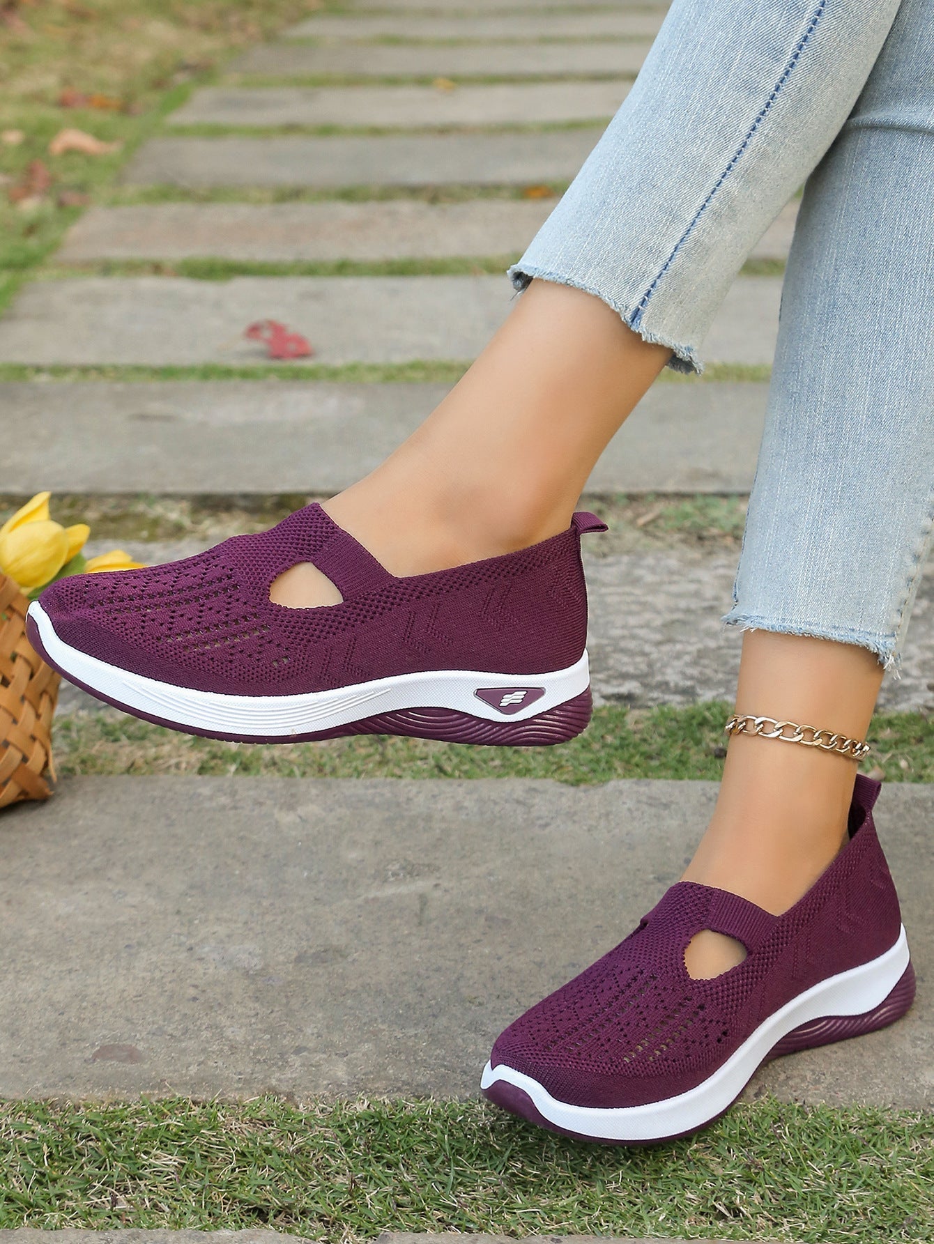 Avery | Breathable Slip-On Comfort Sneakers