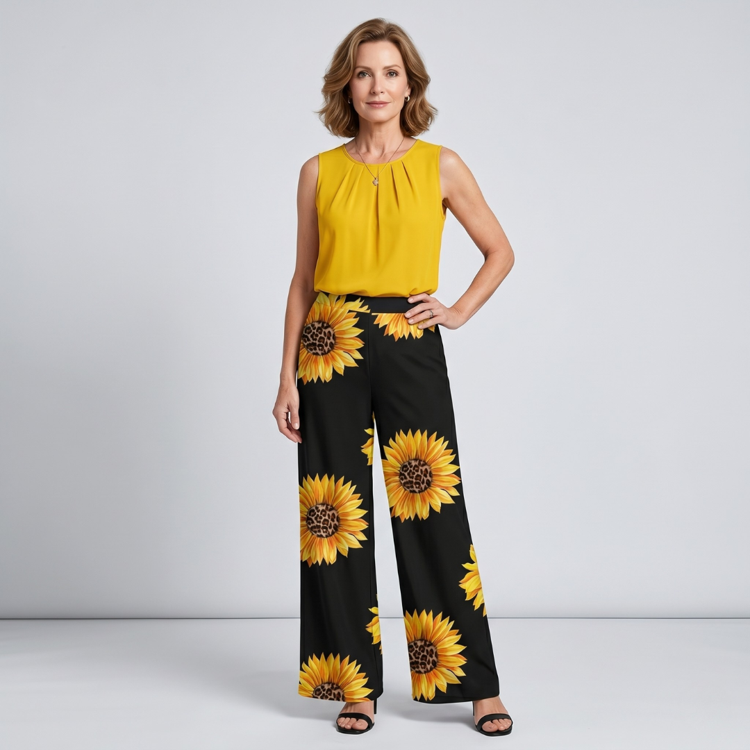 Cassidy | Sunflower Two-Piece Set